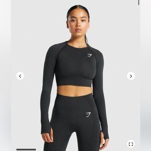 Gymshark vital seamless long sleeve crop top